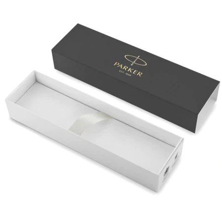 Ручка шариковая PARKER "Jotter Core Stainless Steel GT", корпус серебро, позолота, синяя, 1953182 142376 - МСК «Форвард»