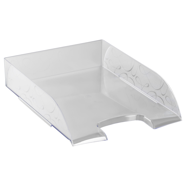 Лоток для бумаг горизонтальный СТАММ "Вега", прозрачный ЛТГ-31342 351623 - МСК «Форвард»
