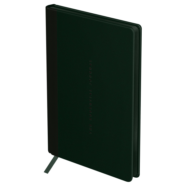 Ежедневник недатированный, А5, 136л., мягкий переплет, кожзам, BG "Vienna. Dark green", темно-зеленый, цветной срез DuA5_61262 369895 - МСК «Форвард»
