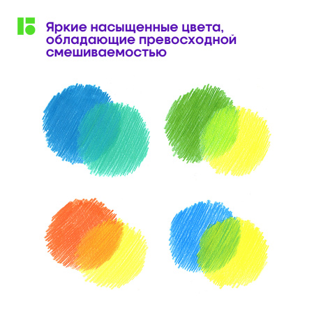 Карандаши цветные Berlingo "SuperSoft. Жил-был кот", 24цв., трехгран., заточен., картон, европодвес SS00524 297238 - МСК «Форвард»