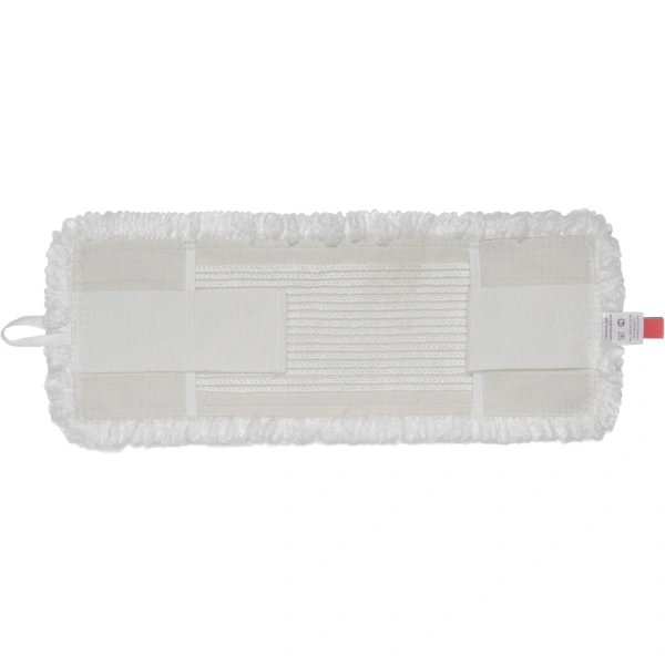 Насадка МОП для швабры-флаундера (плоской) Кадыйская мануфактура микрофибра 40x13 см белая (петлевой) ТВ-11/11 568822 минпромторг - МСК «Форвард»