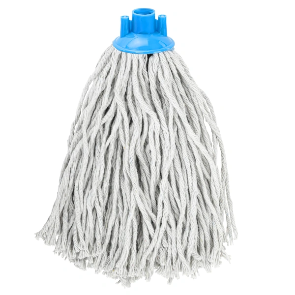 Насадка МОП веревочная для швабры, крепление еврорезьба, хлопок, длина 31см, 220г, LAIMA, 603789