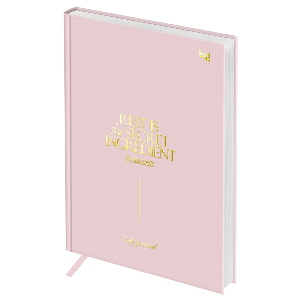 Ежедневник недатированный А5, 136л., 7БЦ, BG "Mindset. Silk", розовый, отд. фольгой, soft touch DuA5_66892 383505 - МСК «Форвард»