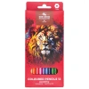 Карандаши цветные KOH-I-NOOR "RED LION" 12 цветов, шестигранные, 2,8 мм, натуральное дерево, 3552/12, 3552012063KS 182080 - МСК «Форвард»