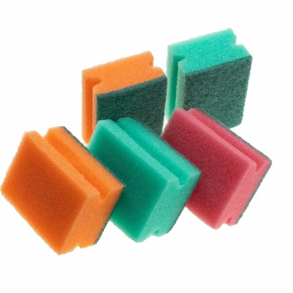 Губка для посуды Donna-Bella Профи 14x8.5 см 1штука поролон с абразивным слоем Г26 1579111 - МСК «Форвард»