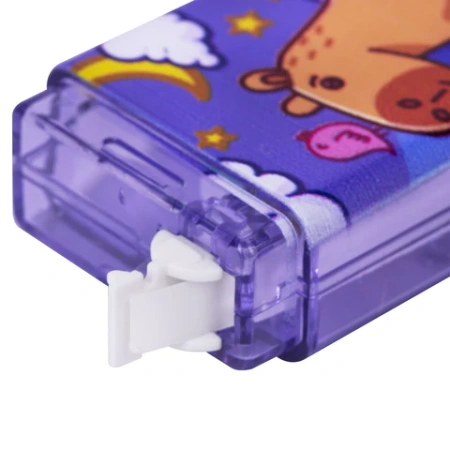 Корректирующая лента FUNSTER (ФАНСТЕР) "КАПИБАРЫ", 5 мм х 5 м, КОМПЛЕКТ 6 штук, пенал с zip-замком, 273021 - МСК «Форвард»