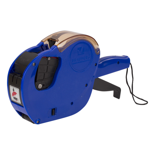 Этикет-пистолет двухстрочный прямоугольная и волнистая лента 26x16мм 2х10 символов, BRAUBERG, 290438