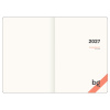 Ежедневник датированный 2027г., А5, 176л., твердый переплет, кожзам Soft touch, BG "Magnet. Grey", серый, магнитный клапан DdА5_67949 389948 - МСК «Форвард»