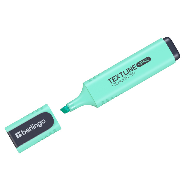 Текстовыделитель Berlingo "Textline HP500" мятный, 1-5мм T7516 374565