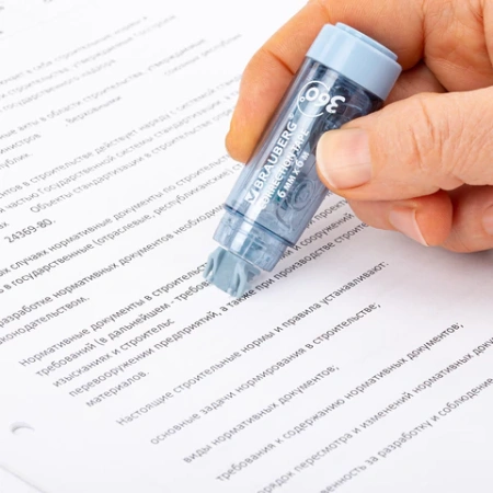 Корректирующая лента BRAUBERG 360°, 6 мм х 6 м + сменный картридж, корпус синий, блистер, 272661 - МСК «Форвард»