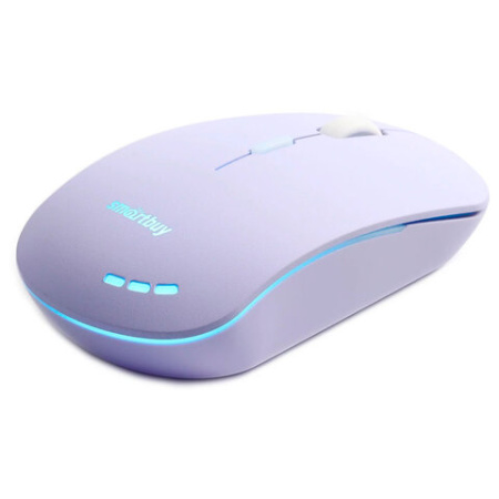 Мышь проводная бесшумная SMARTBUY 288-V, USB, 3 кнопки + 1 колесо, оптическая, сиреневая, 06819, SBM-288-V 514183 - МСК «Форвард»
