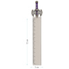 Линейка с топпером 12см MESHU "Grey sword", пластиковая, европодвес MS_36852 322841 - МСК «Форвард»