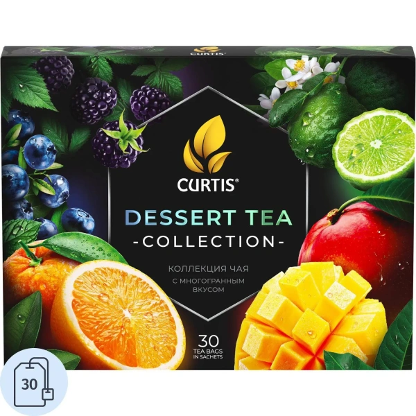 Чай ассорти Curtis Dessert Tea Collection 30 сашет E1843604 1423048