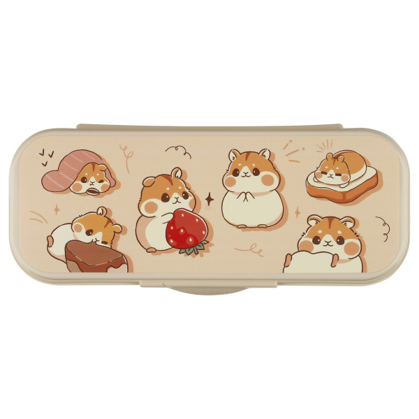 Пенал-футляр, 215*90*43 СТАММ "Хомяки", бежевый ПН-32108 379946 - МСК «Форвард»