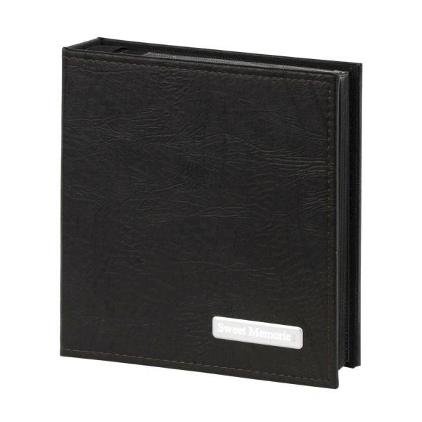 Фотоальбом BRAUBERG на 200 фото 10*15 см, под фактурную кожу, инд. бокс, тёмно-коричневый, 391116