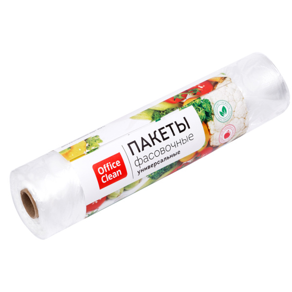 Пакеты фасовочные ПНД, 30*40см, 8мкм, OfficeClean, рулон 500шт на втулке 317617 - МСК «Форвард»
