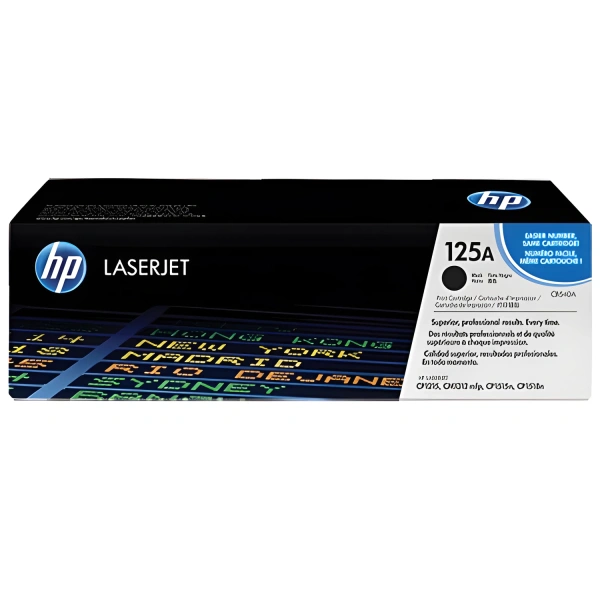 Картридж лазерный HP (CB540A) ColorLaserJet CP1215/CP1515N и др, №125A, черный, ориг., рес. 2200стр  360554 ПОД ЗАКАЗ 8 ДНЕЙ