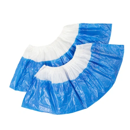 Бахилы двойные, КОМПЛЕКТ 900 шт. (450 пар), SUPER 65, 39х14 см, двойная резинка, 54 мкм, 5,4 г, ELEGREEN, ПНД-8/19/2р-Б-С 631696/2303893 минпромторг - МСК «Форвард»