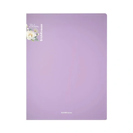 Папка на 2 кольцах ERICH KRAUSE "Matt Pastel Bloom", 24 мм, до 150 л., ассорти, 0,6 мм, 61184 минпромторг 272937 - МСК «Форвард»