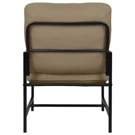 Кресло BRABIX "Gentle LC-300", ЛОФТ, пружинный блок, ткань велсофт (плюш), мокко, 533143 - МСК «Форвард»