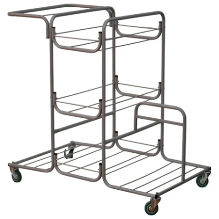 Тележка уборочная Eco-Force МНОГОФУНКЦИОНАЛЬНАЯ MEGA 2 ведра по 25 л, отжим, 3 поддона, держатель и основание для мешка, мешок, 26EF/1, 26EF/1 б/в 609751 - МСК «Форвард»