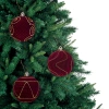 Шары елочные 6 шт., 8 см, "Burgundy Charm", пластик, софт-тач, бургунди, ЗОЛОТАЯ СКАЗКА, 592453 - МСК «Форвард»