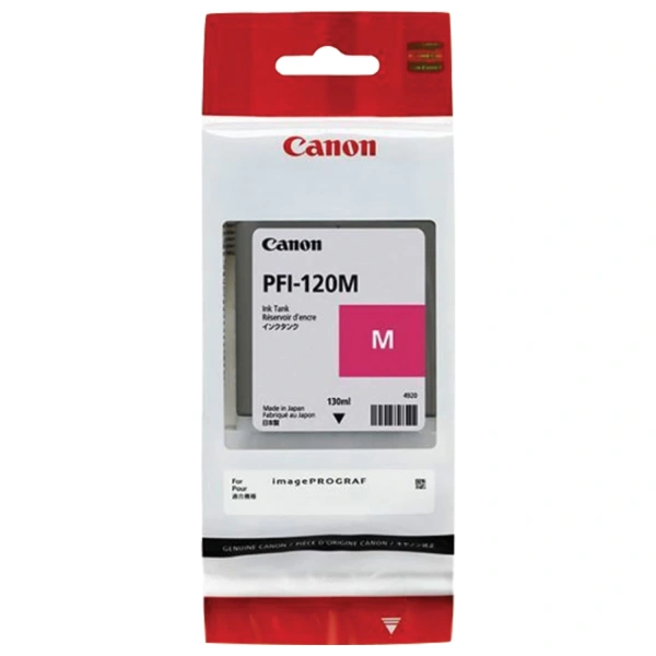 Картридж струйный CANON (PFI-120M) для imagePROGRAF TM-200/205/300/305, пурпурный, 130мл, ориг 2887C 363495 под заказ 8 дней