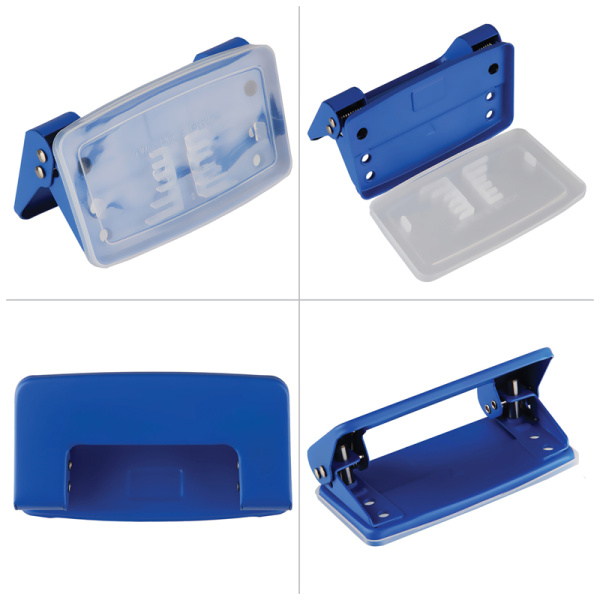 Дырокол OfficeSpace 10л., металлический, синий P201BU_1300 178805 - МСК «Форвард»
