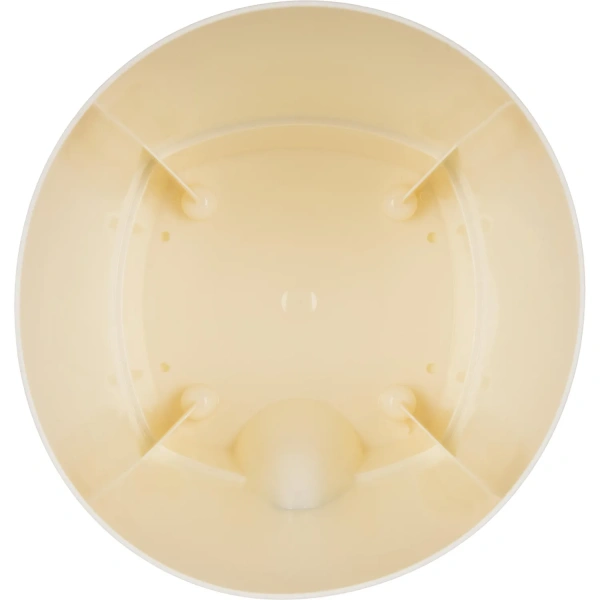 Горшок для цветов с поддоном InGreen Amsterdam 4 л сливочный (19x20 см) 1147801 - МСК «Форвард»