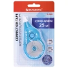 Корректирующая лента BRAUBERG MAXI PLUS, 5 мм х 25 м, механизм перемотки, корпус голубой, блистер, 272500 - МСК «Форвард»