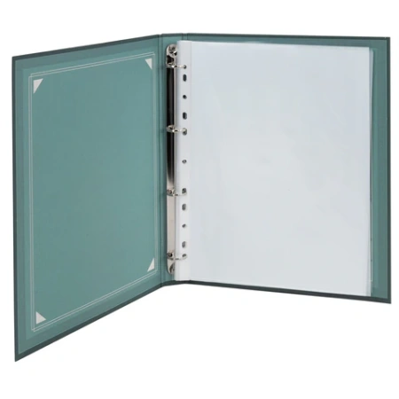 Папка-портфолио универсальная, 4 кольца, 20 файлов, 7БЦ матовая, BRAUBERG "Classic", 117554 - МСК «Форвард»