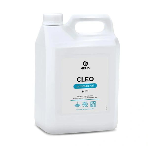 Универсальное моющее средство с дезинфицирующим эффектом Grass Cleo 5 л концентрат 125415 937659 - МСК «Форвард»