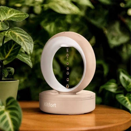 Увлажнитель воздуха KITFORT КТ-3847, резервуар 680 мл, 10 Вт, белый/бежевый 458190 - МСК «Форвард»