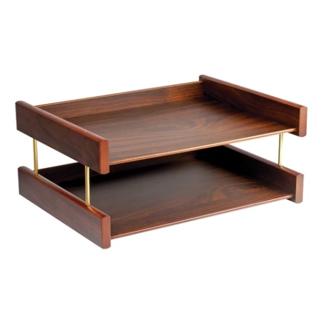 Набор подарочный настольный BESTAR "Platon" из дерева, 11 предметов, цвет "орех", 236372 - МСК «Форвард»