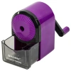Точилка механическая BRAUBERG ULTRA для чернографитных и цветных карандашей, крепление к столу, цвет корпуса сиреневый с черным, 271341 - МСК «Форвард»