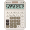 Калькулятор настольный BRAUBERG DC-118-BG (175х126 мм), 12 разрядов, двойное питание, бежевый, 272963 - МСК «Форвард»