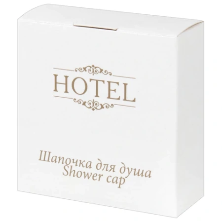 Шапочка для душа КОМПЛЕКТ 250 шт., HOTEL, картон, 2000122 608852 - МСК «Форвард»