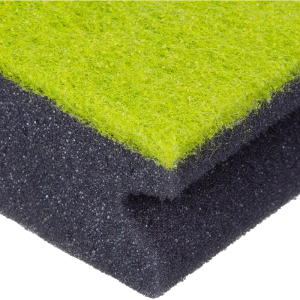 Губка для посуды Master FRESH Black 9.6x7см КОМПЛЕКТ 2шт поролон с абразивным слоем 1176982 - МСК «Форвард»