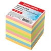 Блок для записей непроклеенный, 9х9х9 см, плотность 80 г/м2, цветной, BRAUBERG, 122341 минпромторг - МСК «Форвард»