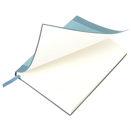 Ежедневник в наборе с ручкой А5, 144x210 мм, BRAUBERG "Style" под кожу, 160 листов, синий, 116862 - МСК «Форвард»