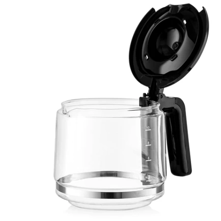 Кофеварка капельная BRAYER BR1125, 900 Вт, объем 1,25 л, LED-дисплей, термокружка в ПОДАРОК, черная 456901 - МСК «Форвард»