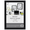 Рамка 21х30 см небьющаяся, аналог IKEA, багет 21 мм, МДФ, BRAUBERG "Idea", черная, 391371 - МСК «Форвард»