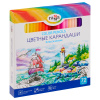 Карандаши цветные Гамма "Классические", 72цв., заточенные, картон. упак., европодвес CP72_112025 389390 - МСК «Форвард»