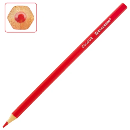 Карандаши цветные мягкие BRAUBERG АКАДЕМИЯ, 36 цветов, шестигранные, грифель 3 мм, натуральное дерево, 181867 - МСК «Форвард»