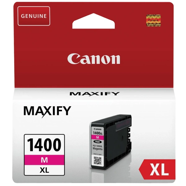 Картридж струйный CANON (PGI-1400XLМ) МВ2040/МВ2340 пурпурный ориг ресурс 900 стр. 9203B001 362106 ПОД ЗАКАЗ 8 ДНЕЙ