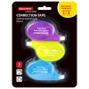 Корректирующая лента BRAUBERG ULTRA NEON, 5 мм х 8 м, ВЫГОДНАЯ УПАКОВКА 3 штуки в блистере, 272665 - МСК «Форвард»