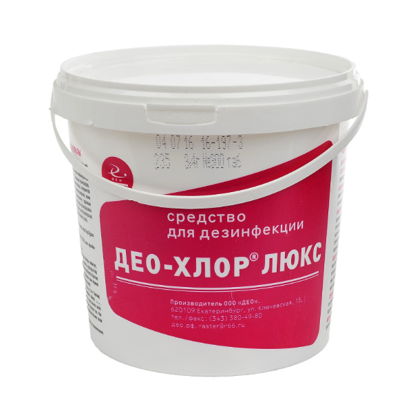 Средство дезинфицирующее в таблетках (300 шт.) "Деохлор Люкс" ЧестныйЗнак - МСК «Форвард»