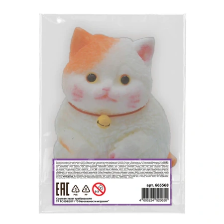 Игрушка-антистресс МЕГА СКВИШ "Пухлый кот", 12 см, JOLLY JOT (ДЖОЛЛИ ДЖОТ), 666568 - МСК «Форвард»