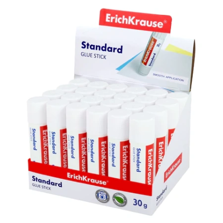 Клей-карандаш ERICH KRAUSE "EasyStick", 30 г, 48033 272909 - МСК «Форвард»