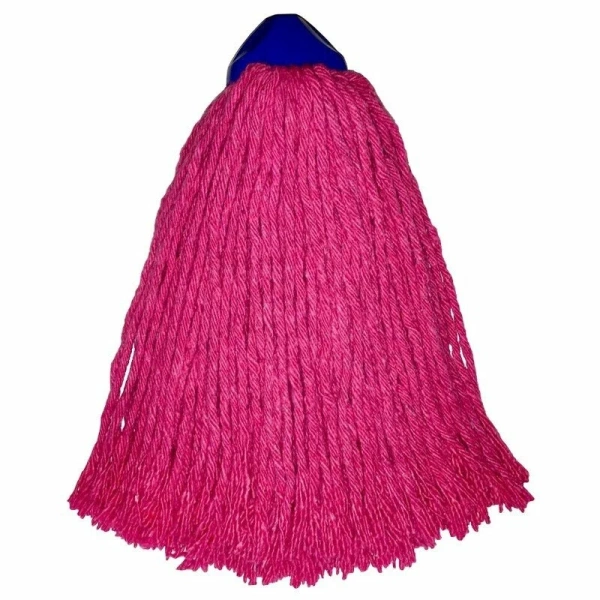 Насадка МОП для верёвочной швабры Кадыйская мануфактура Премиум Big хлопок/вискоза 32x8 см красная ТВ-003-17К 788501 - МСК «Форвард»